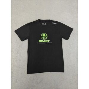 Spartan Race Beast Shirt Mens Small Craft Finisher Obstacles Athletic Tee‎ New